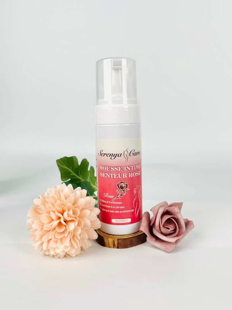 Mousse Lavante Intime — Senteur Rose (150ml)