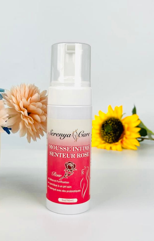 Mousse Lavante Intime — Senteur Rose (150ml)
