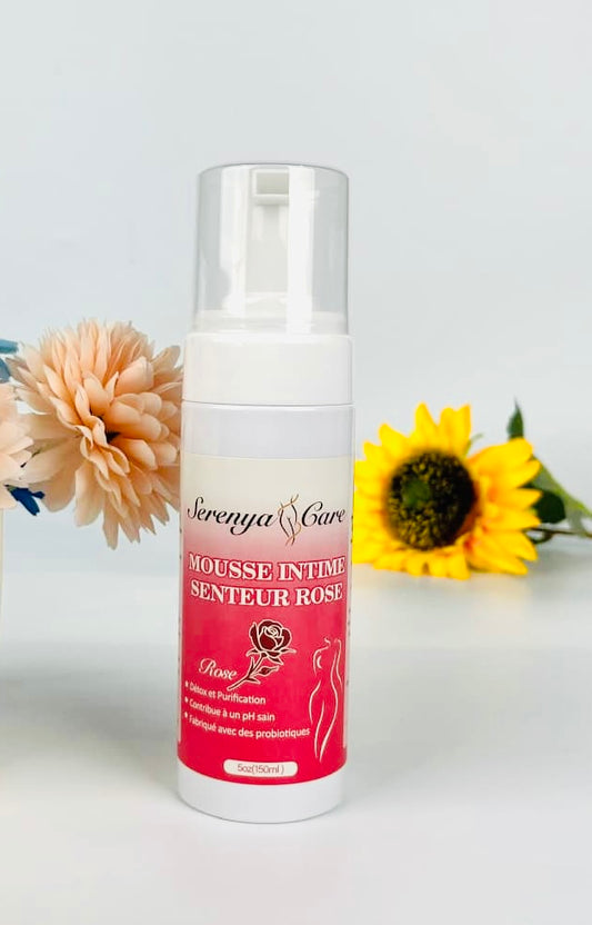 Mousse Lavante Intime — Senteur Rose (150ml)