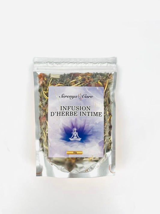 Infusion d'herbes intimes